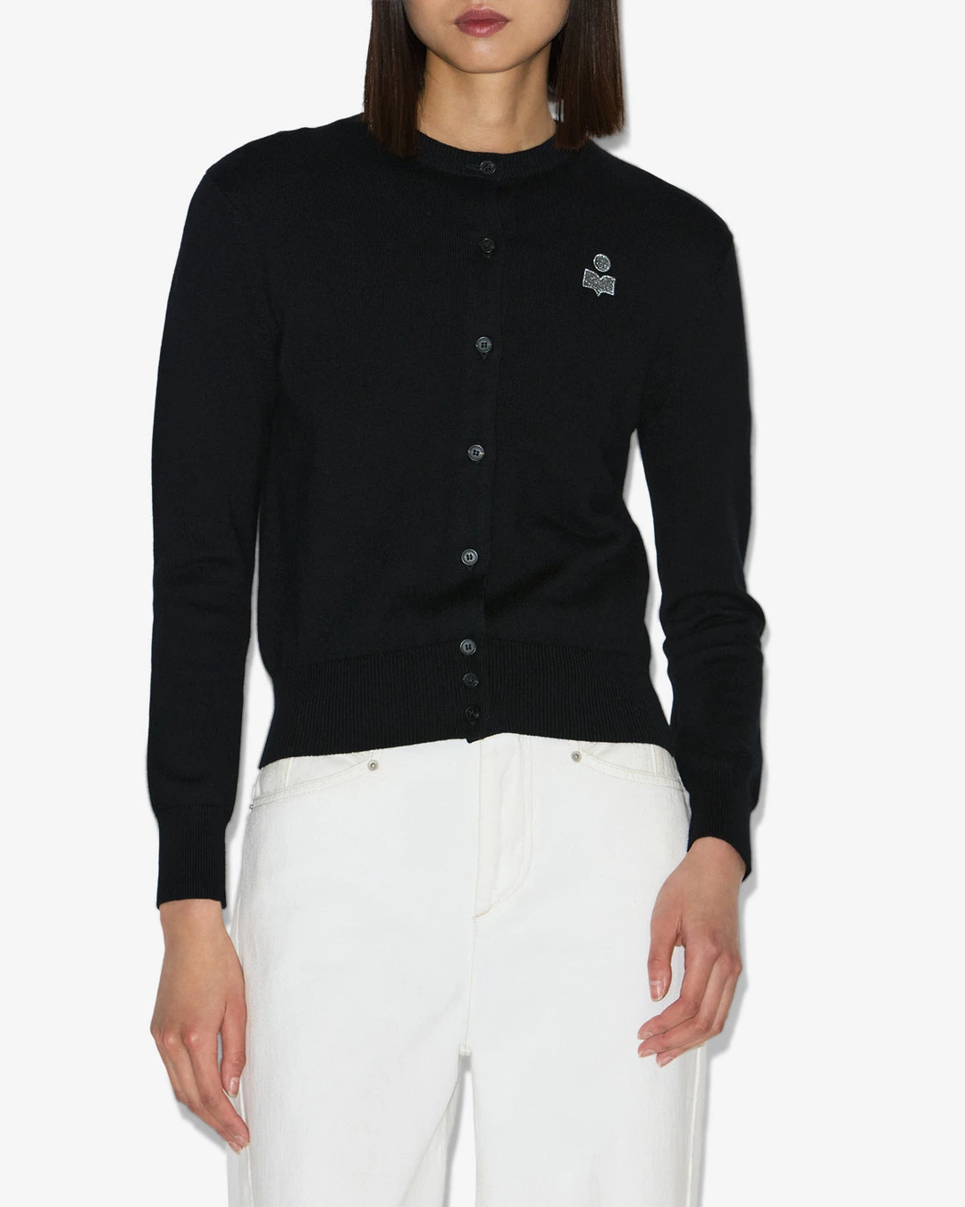 Cardigan Mona - Femme - Noir - Taille 40 - Marant Étoile - 5