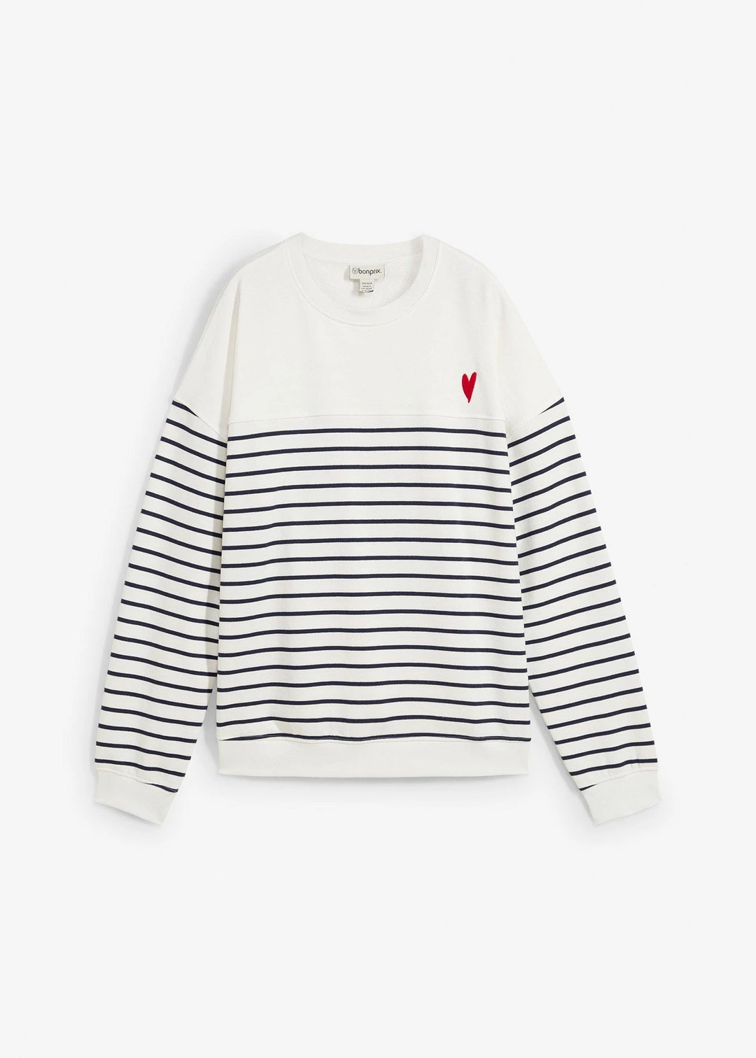 Sweat oversize en coton mélangé
