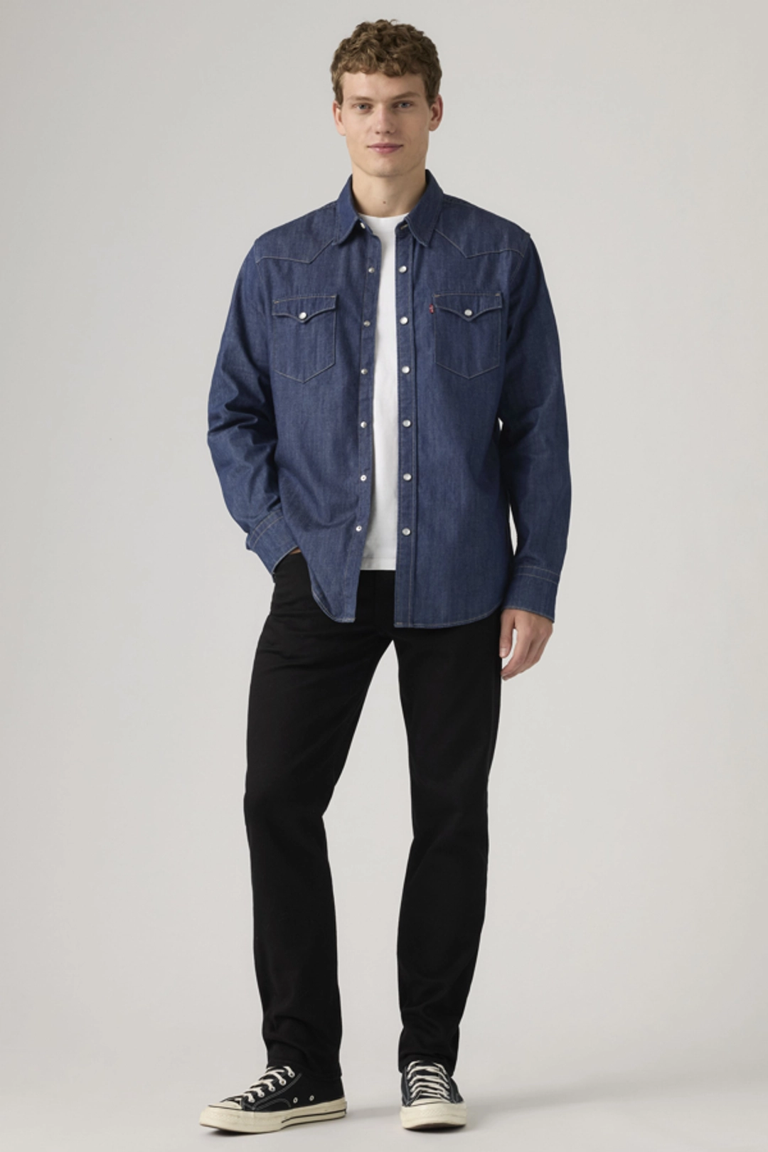 Levi's Jean 502 Taper - Homme - Bleu / Rainy Afternoon - 38X32