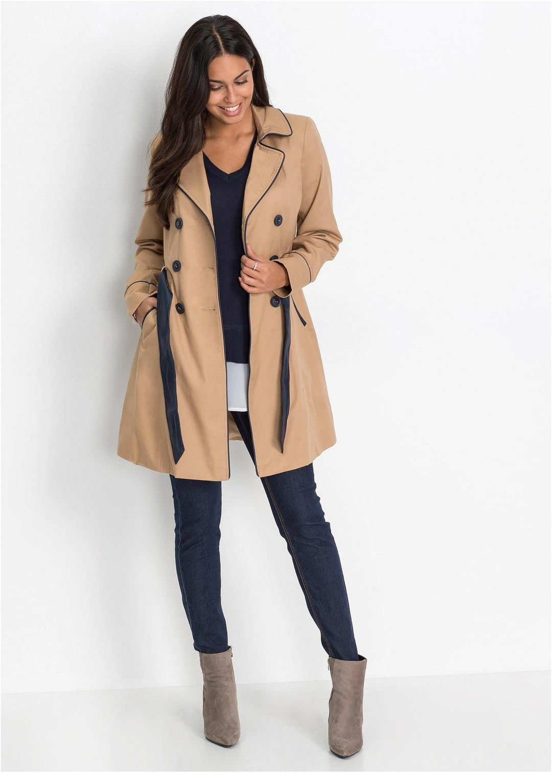 Trench-coat coupe trapèze - 2