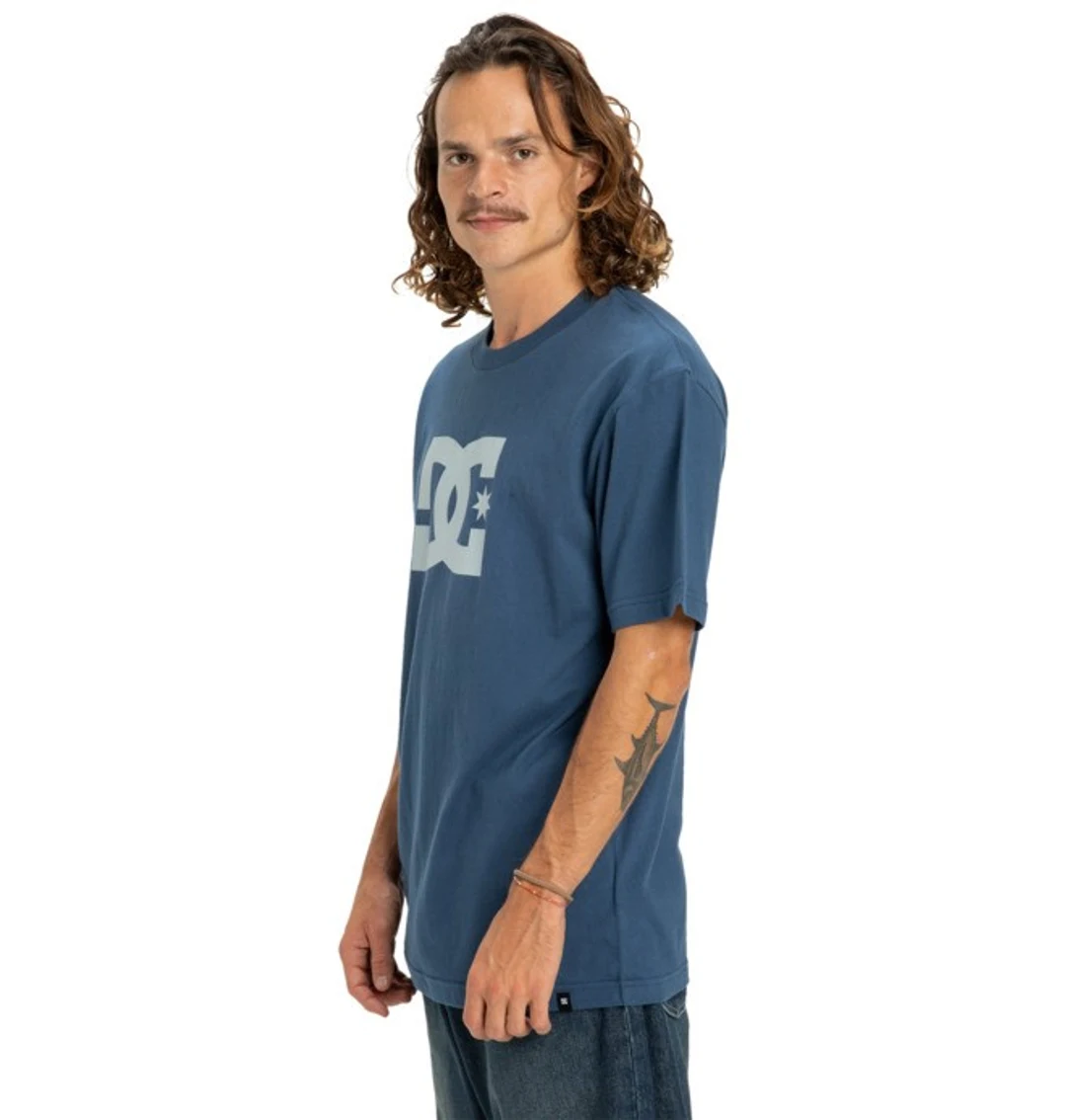 Star - T-shirt à manches courtes Bleu Homme