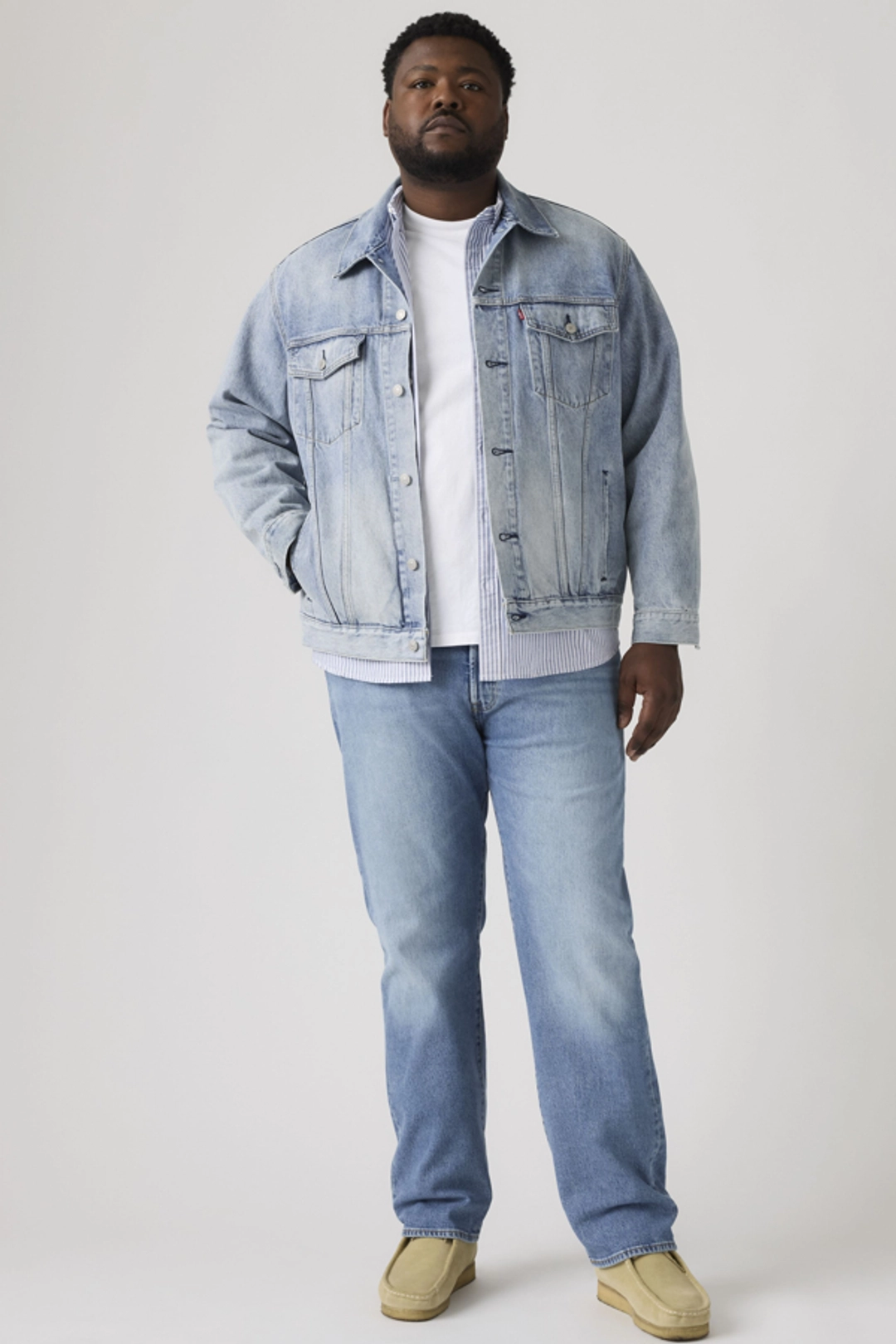 Levi's 501 Original Jeans (Big & Tall) - Homme - Noir / Listless - 50X34