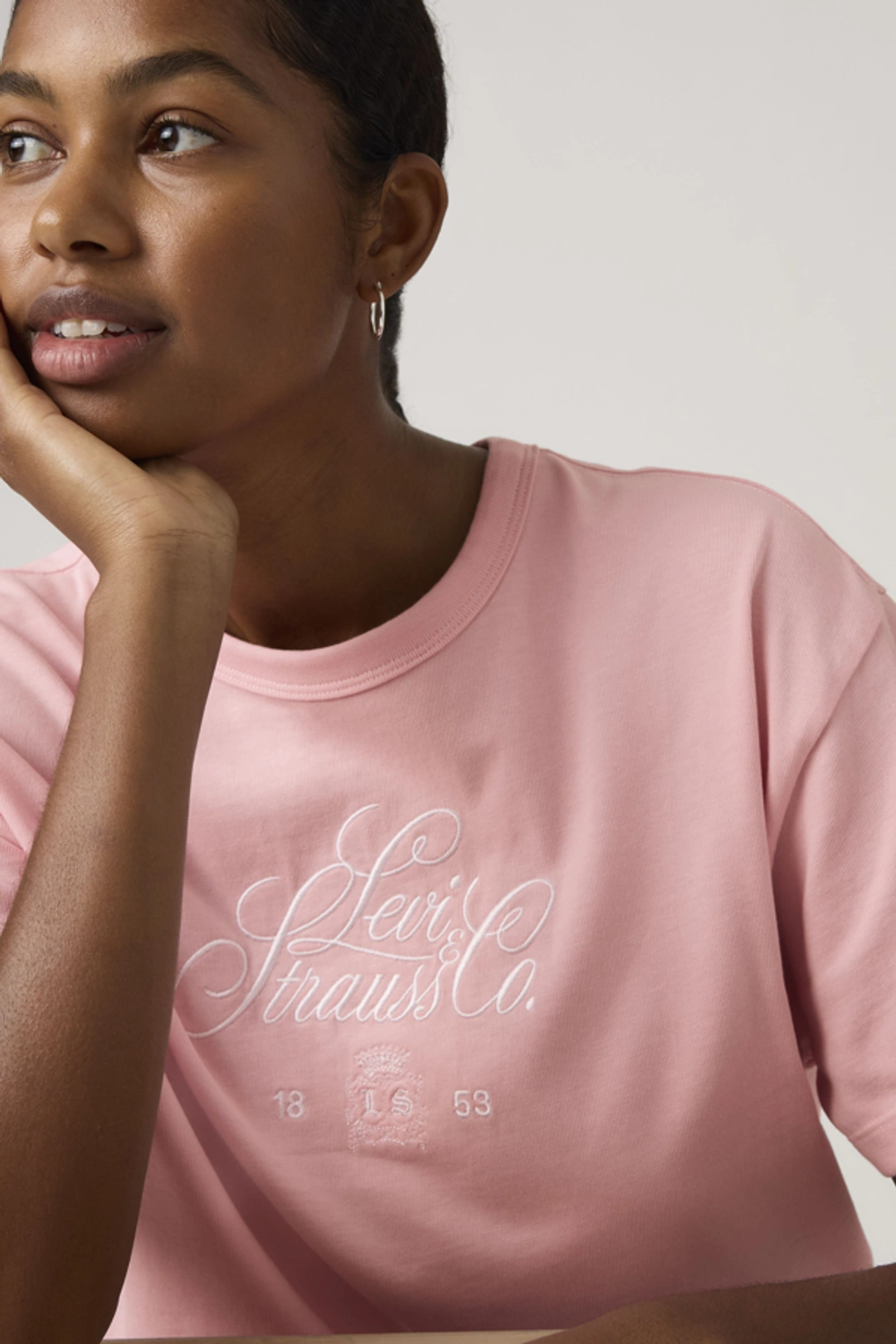 Levi's T Shirt Graphique Vintage - Femme - Rose / Coral Blush - XS - 2