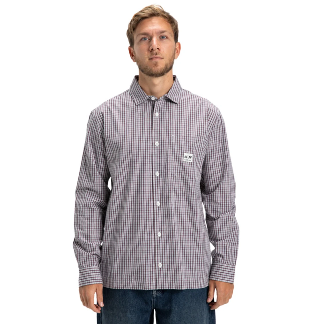 Game On - Chemise manches longues Orange Homme