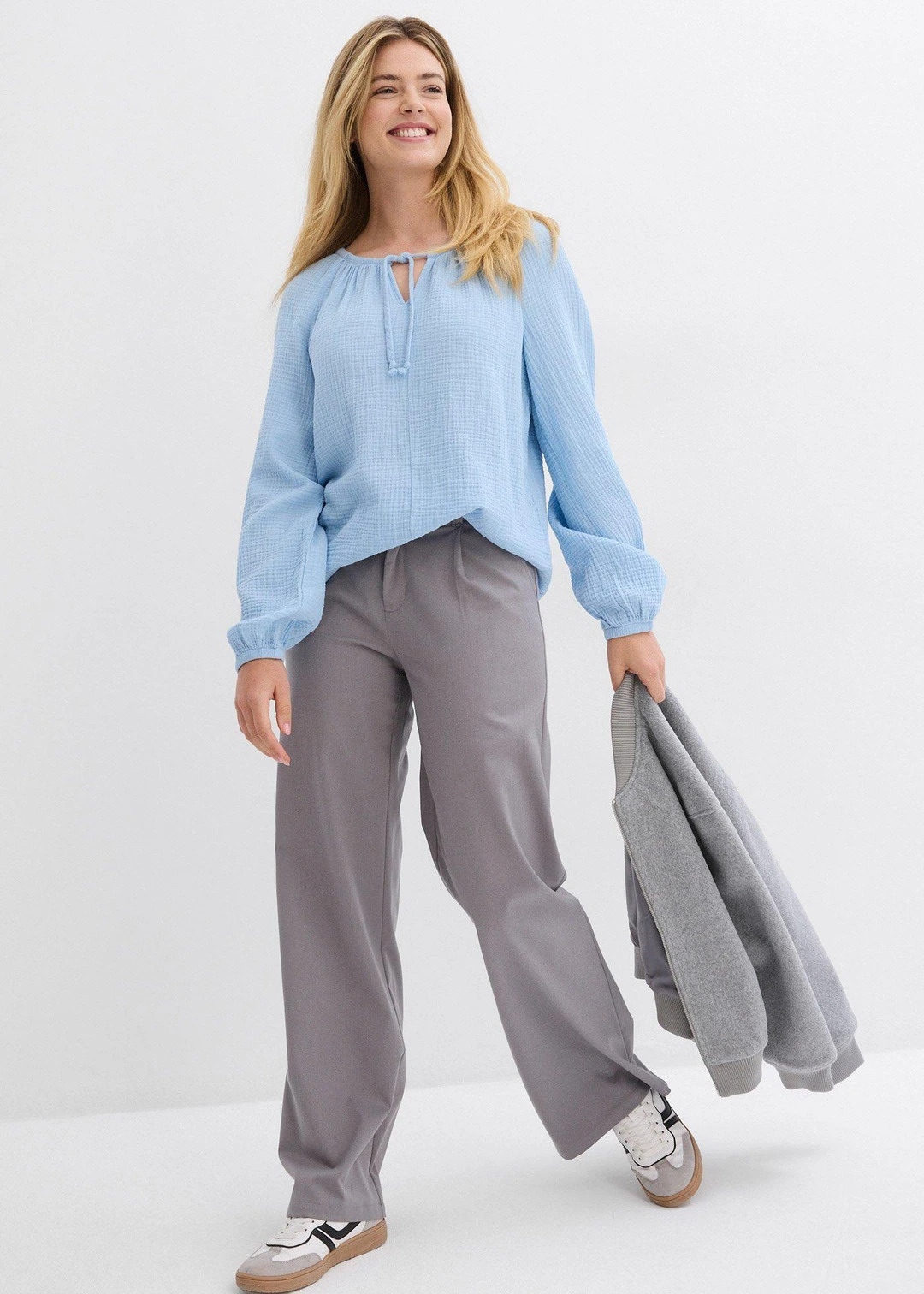 Blouse ample en gaze de coton - 2