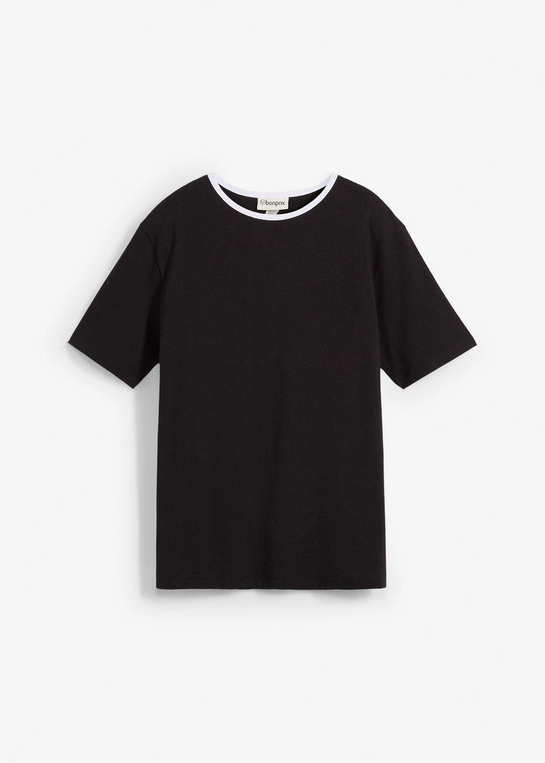 T-shirt avec détail contrastant