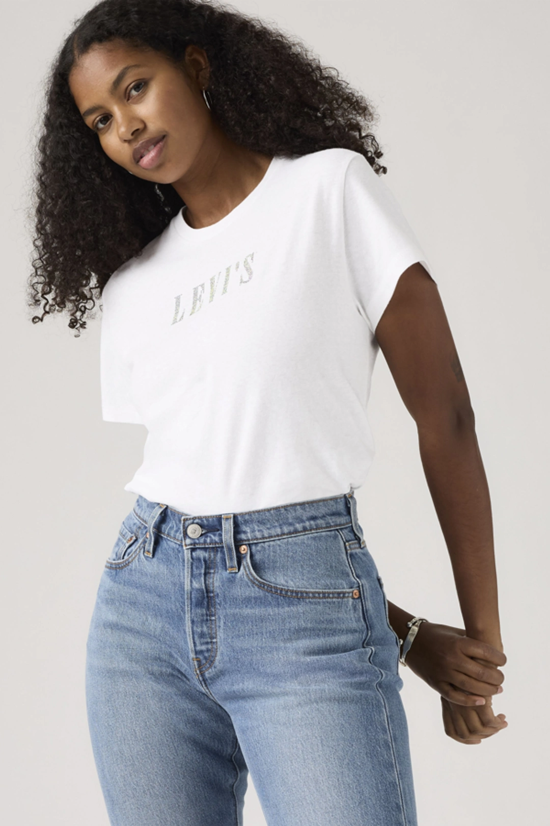 Levi's T Shirt Graphique Classic - Femme - Rouge / Levi's Script Tawny Port - XS