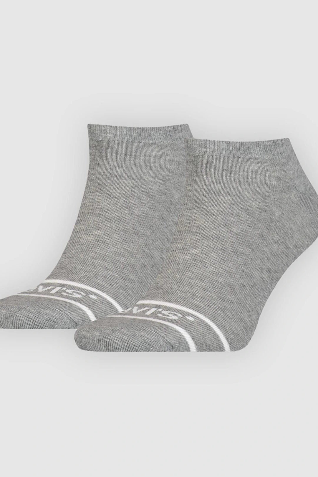 Levi's Chaussettes Basses En Coton Recyclé Logo Batwing Lot De 3 - Homme - Blanc / White - 43