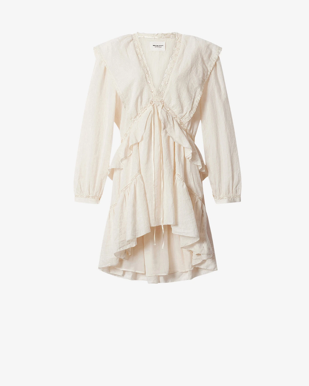 Robe Damya - Femme - Écru - Taille 42 - Marant Étoile
