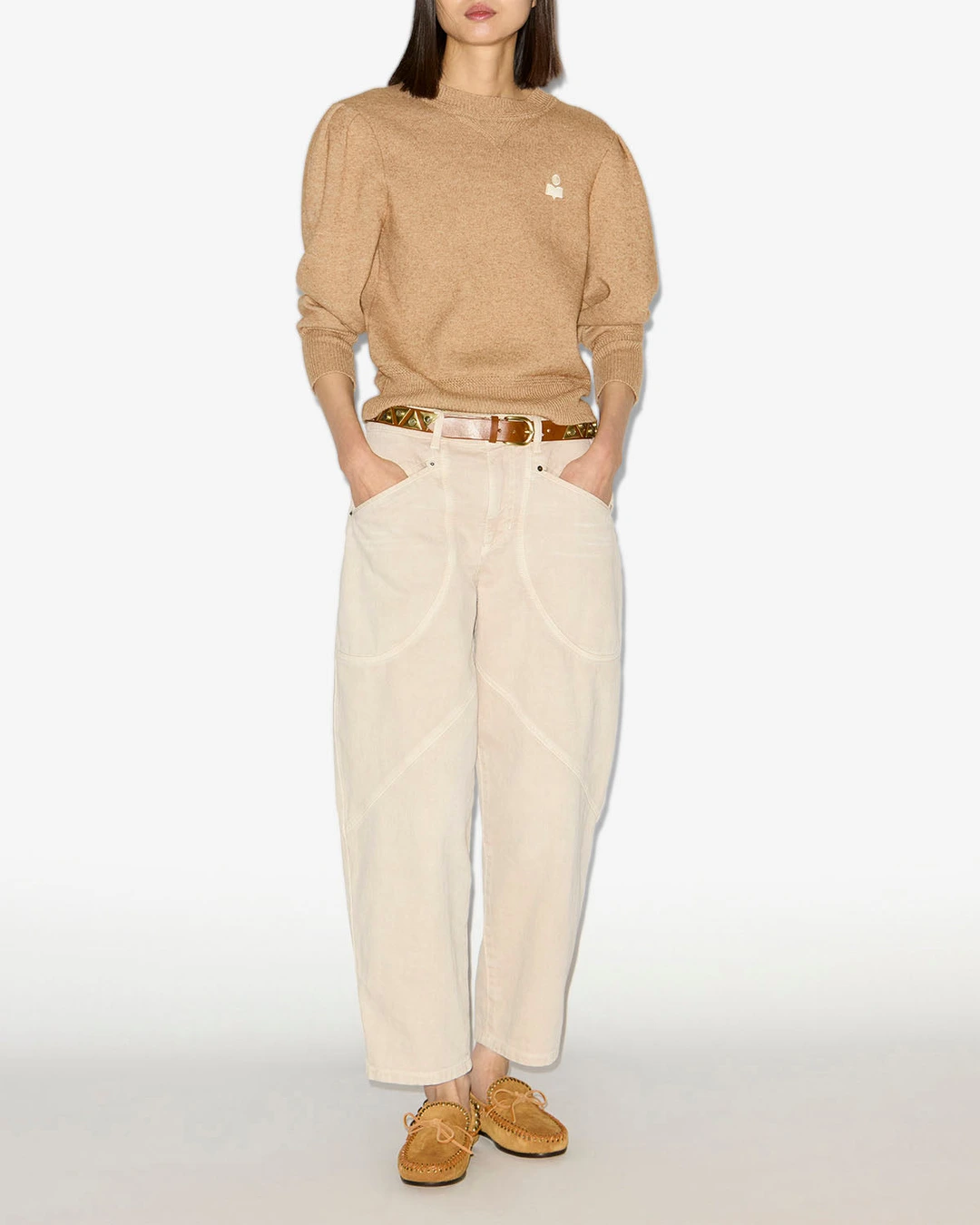 Pantalon Catarina - Femme - Écru - Taille 42 - 4