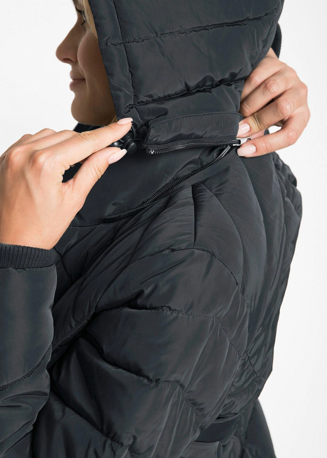 Veste longue matelassée, rembourrée - 3