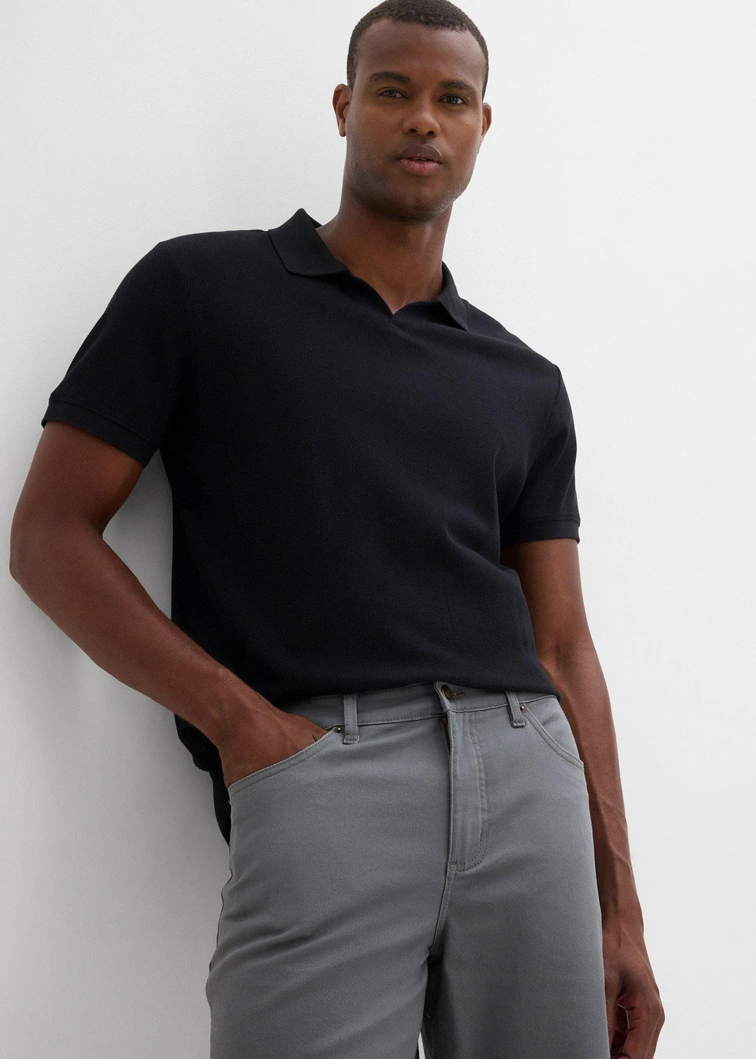 Bermuda extensible, coupe classique - 3