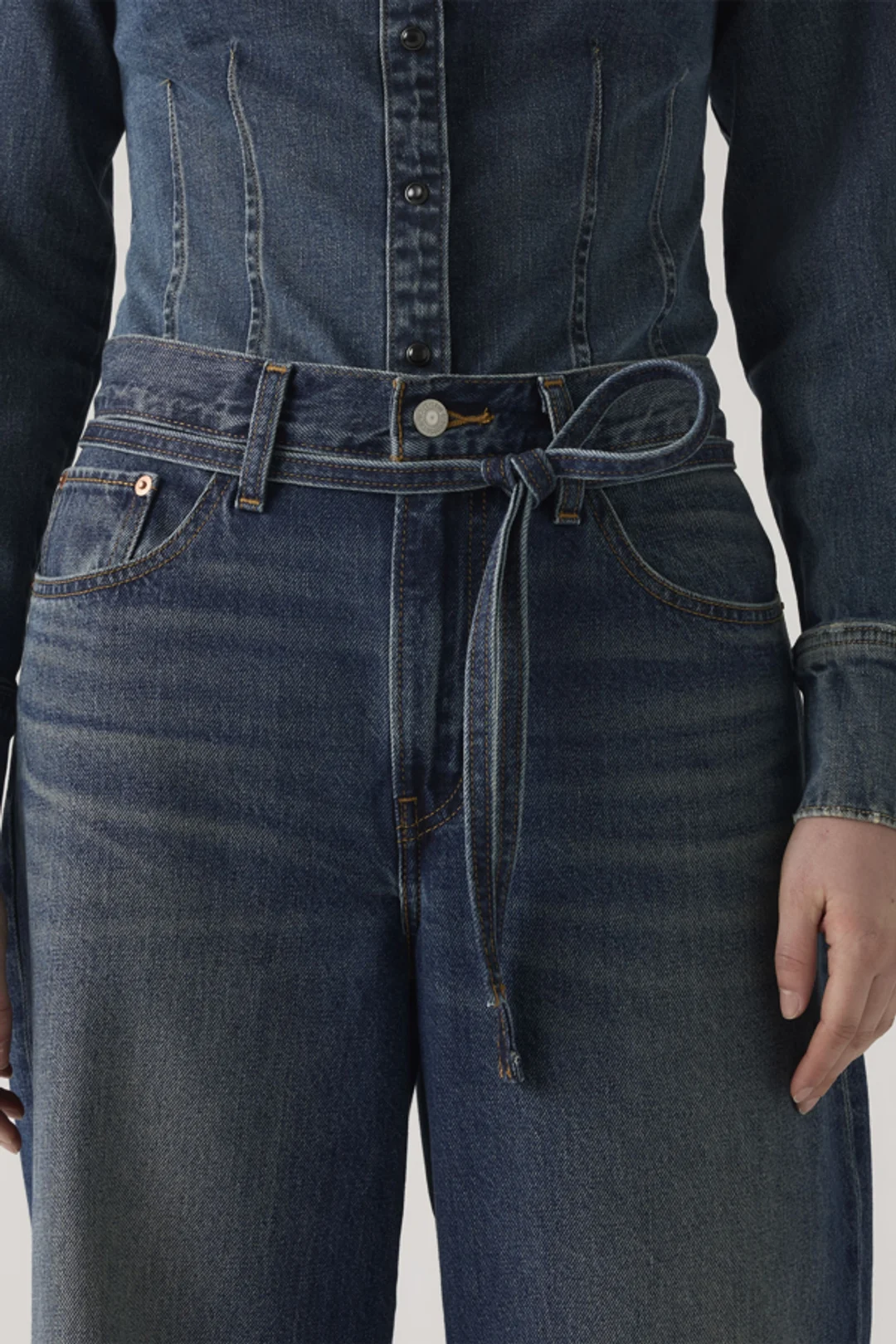Levi's Jean XL Straight - Femme - Bleu / Good Grades Tencel - 32X31 - 2