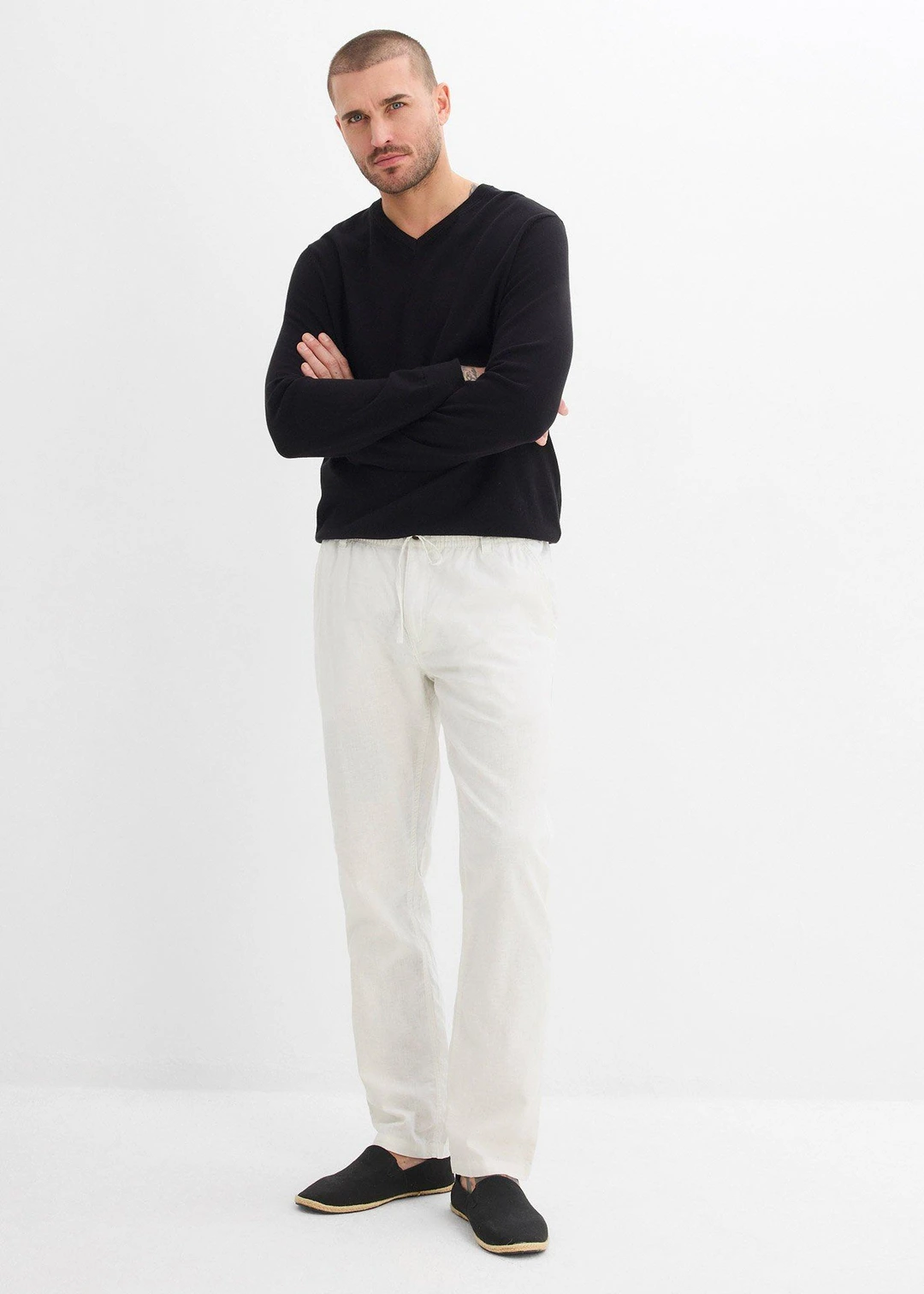 Pantalon chino léger, regular, droit - 2