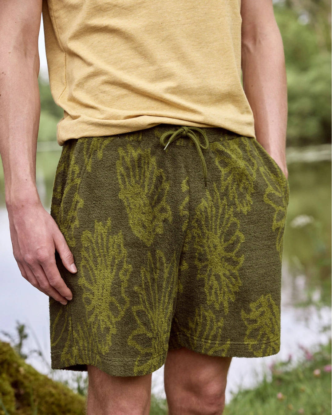 Short kaki foncé - CHOUSSY
