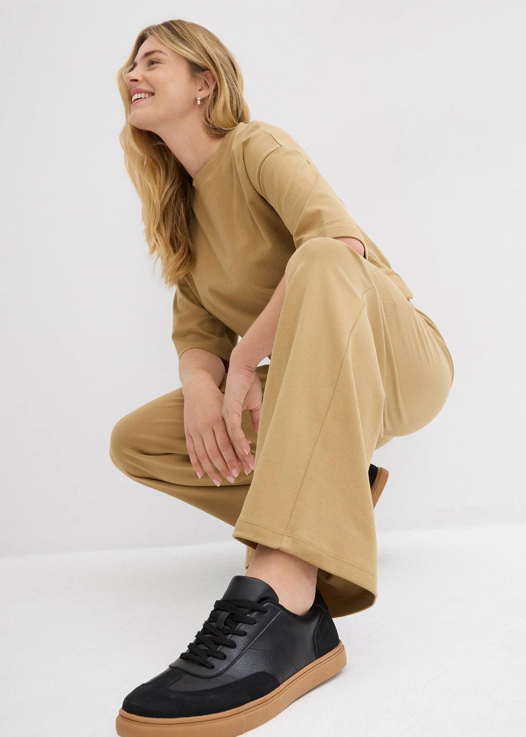 Pantalon en jersey interlock - 3