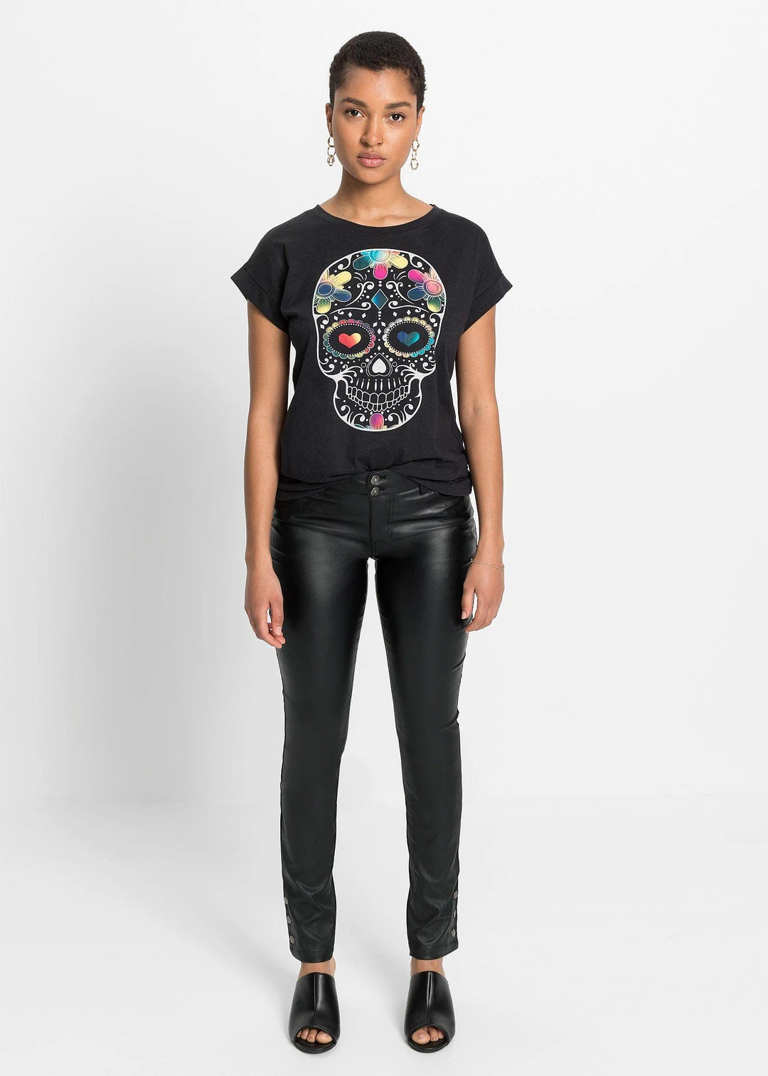 T-shirt doux en viscose mélangée - 2