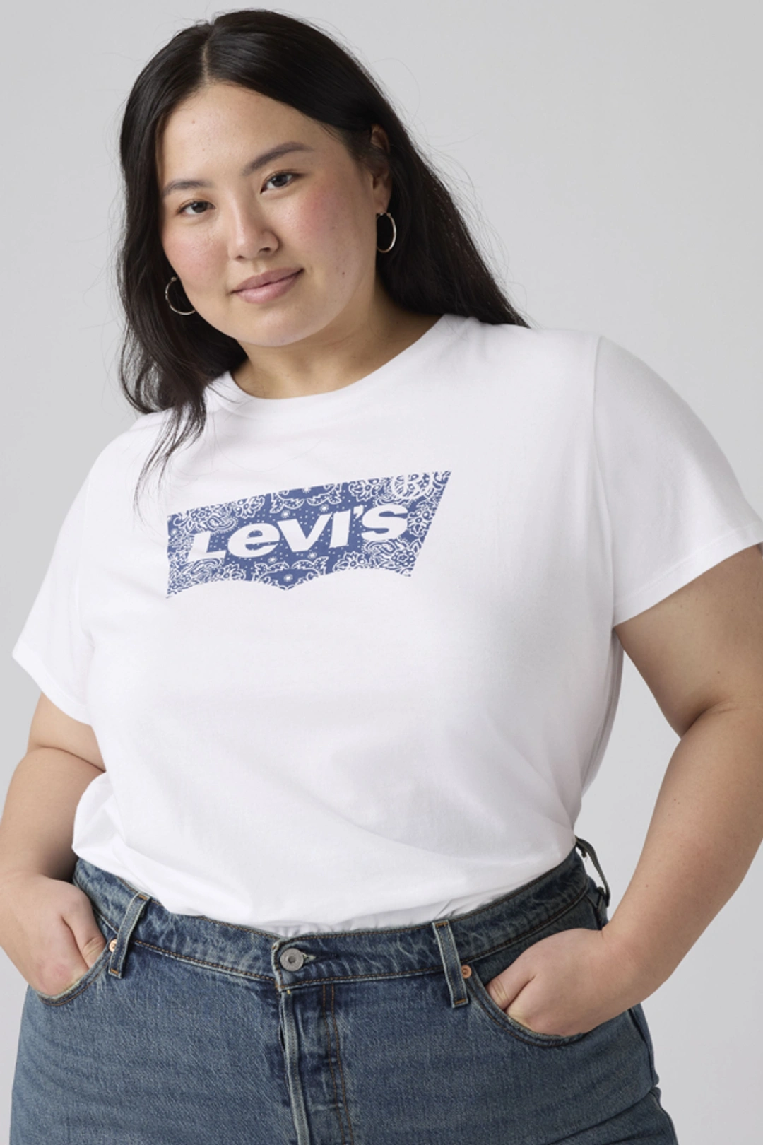 Levi's T Shirt (Plus) - Femme - Noir / Stonewashed Black - 4X