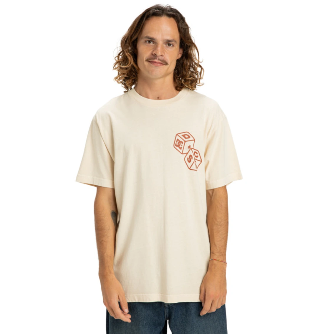 High Rollin - T-shirt à manches courtes Beige Homme