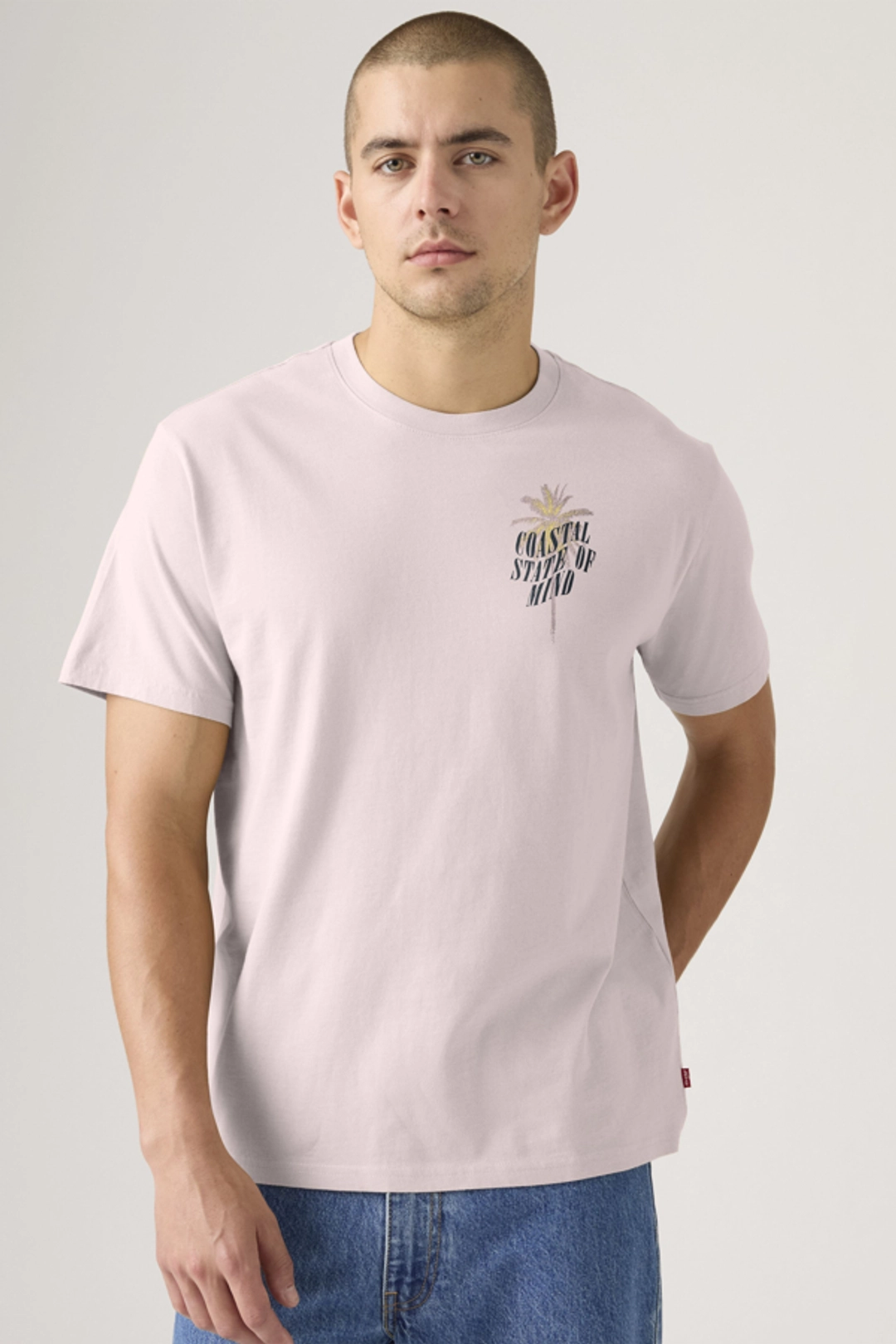 Levi's T Shirt Graphique Relaxed - Homme - Noir / Jet Black - 2XL