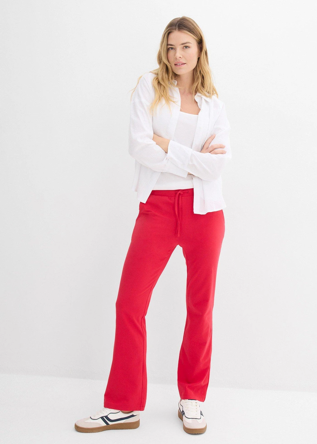 Pantalon en coton extensible - 2