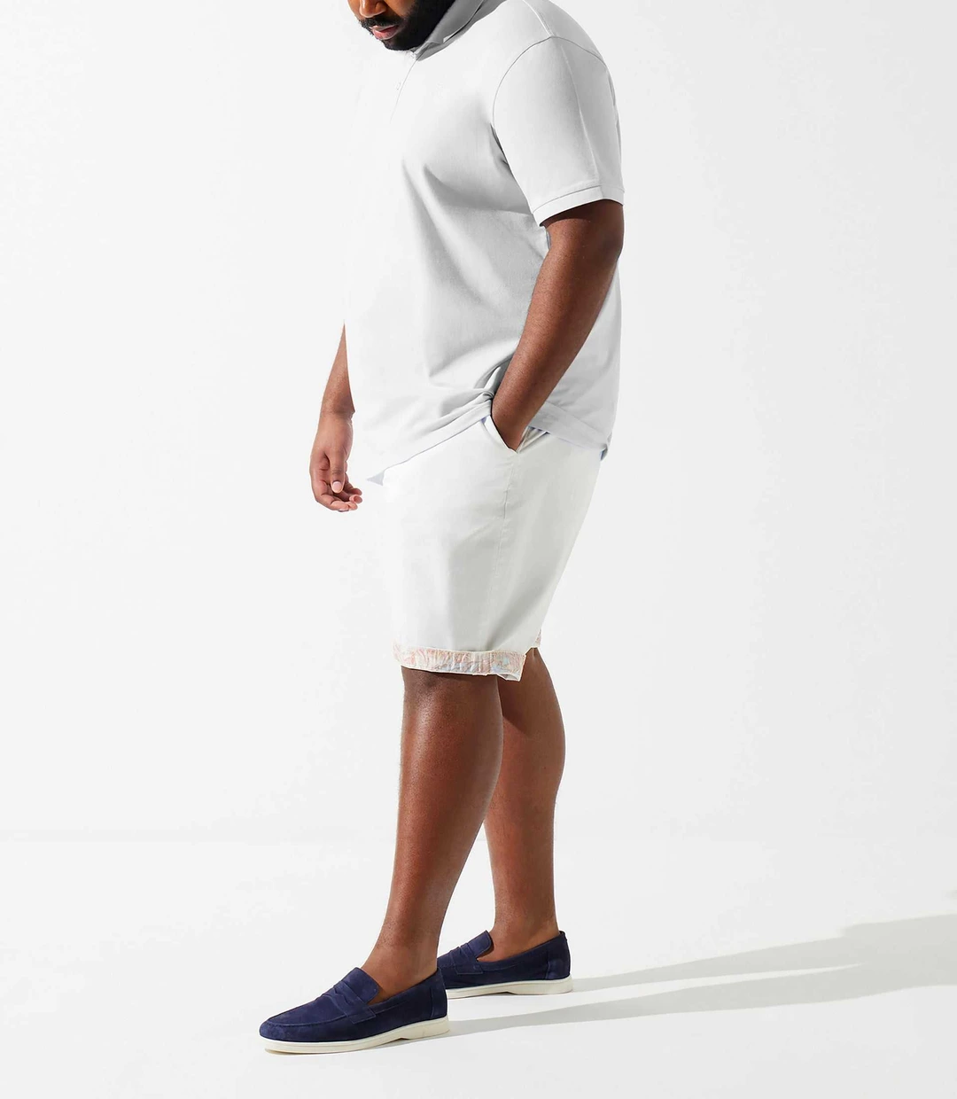 IZAC - Polo uni blanc GREGORBT