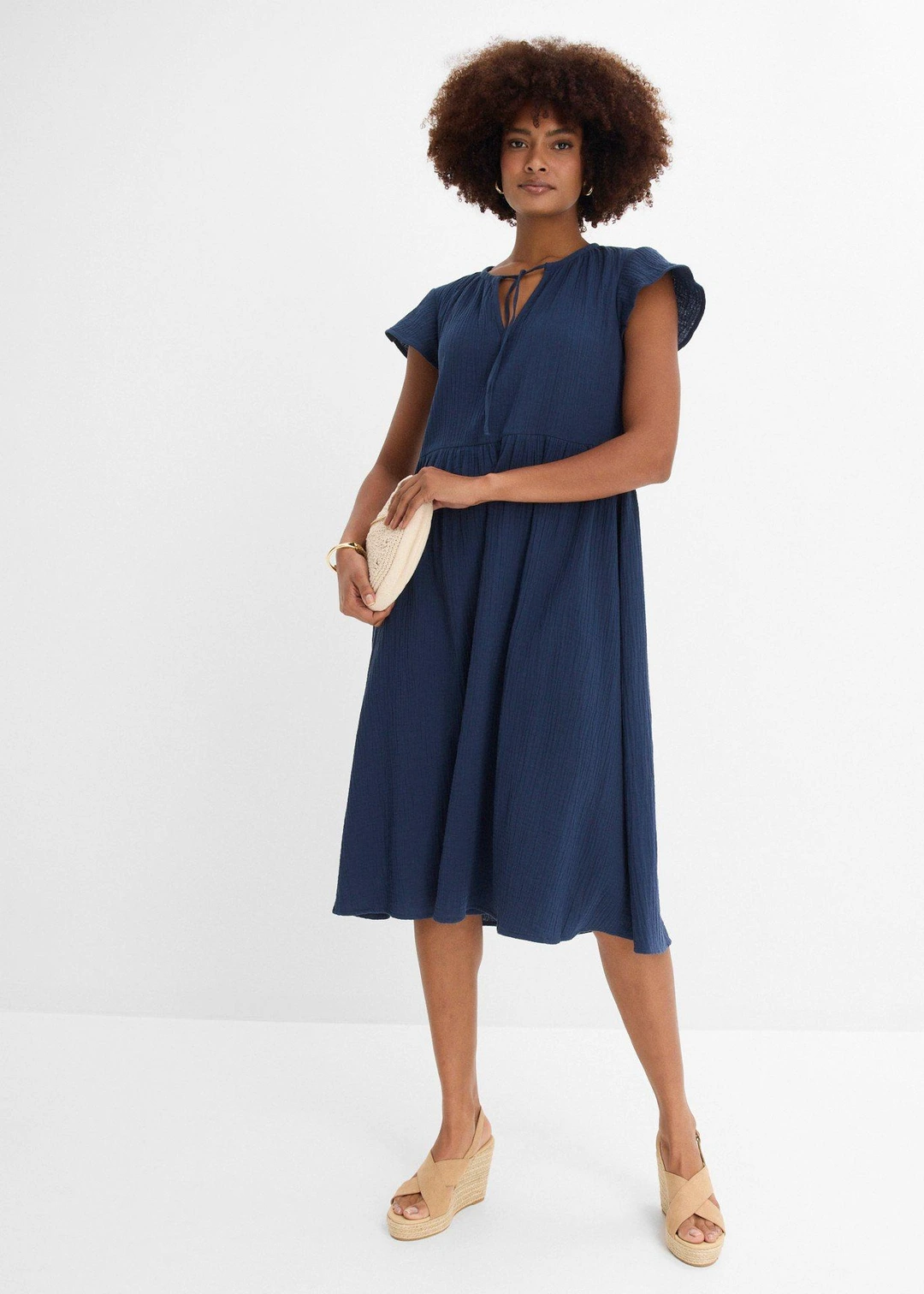 Robe douce en gaze de coton - 2