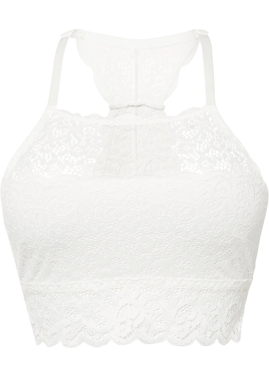 Brassière en dentelle extensible