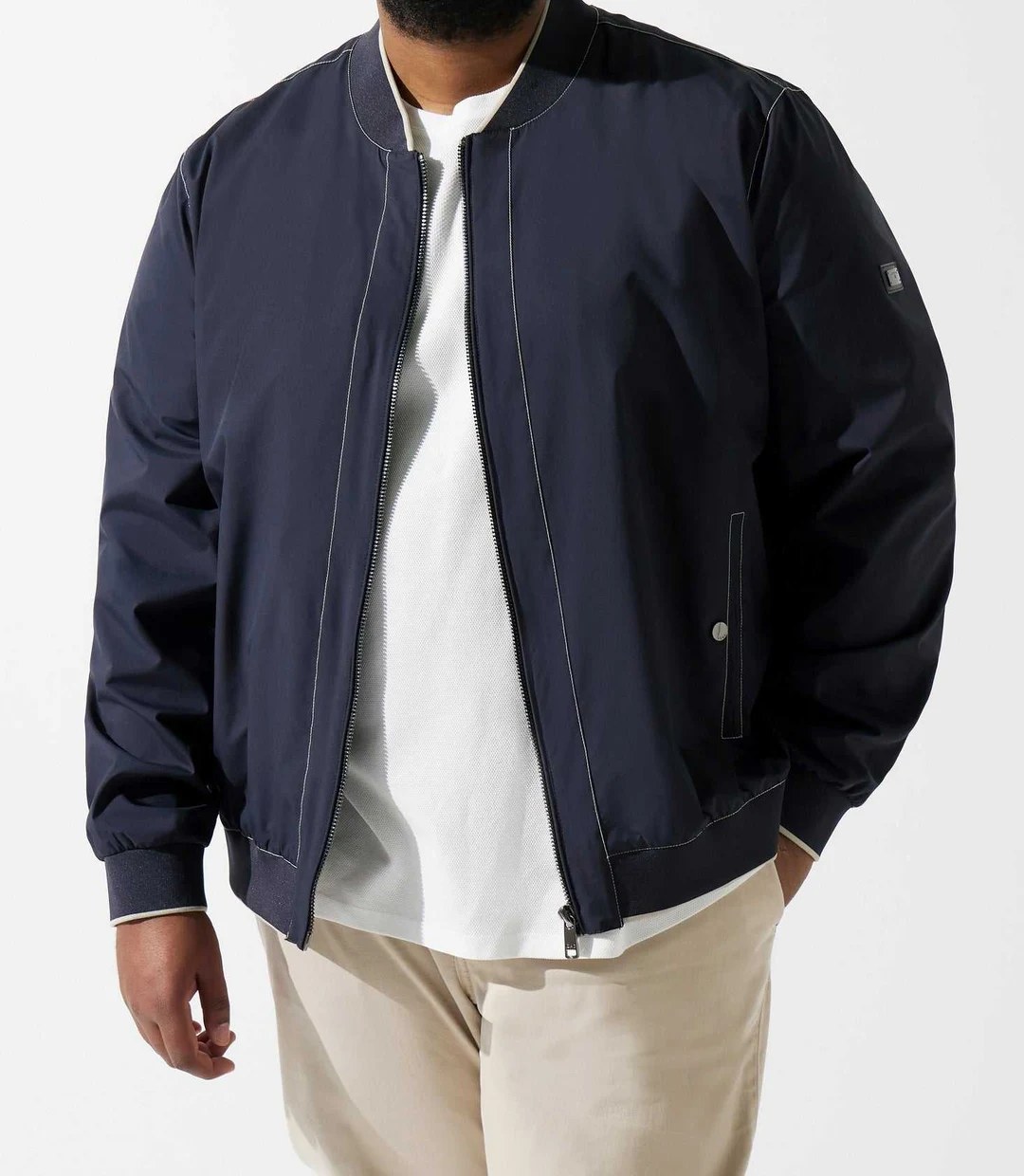 IZAC - Blouson teddy marine RONBT