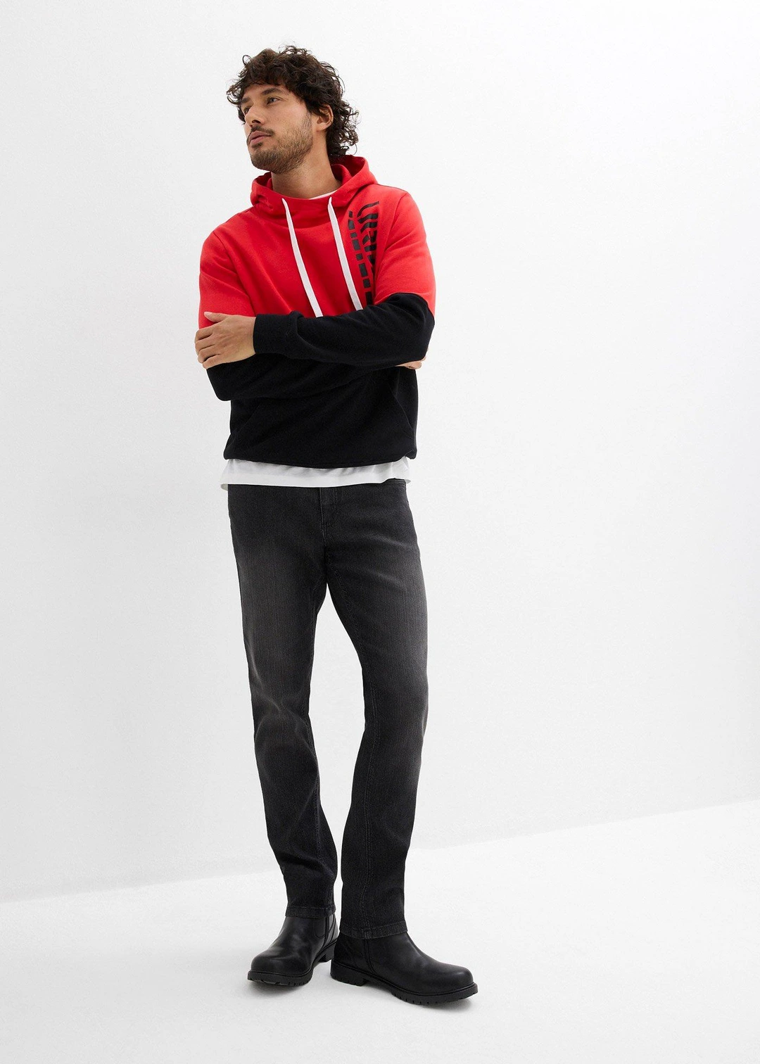 Sweat à capuche, slim