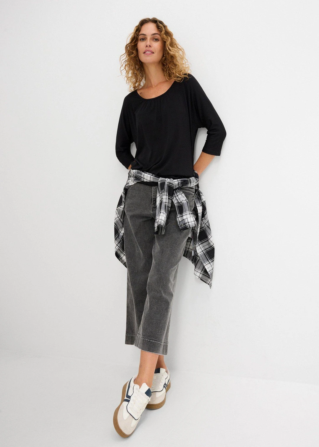 T-shirt oversize en viscose mélangée - 2