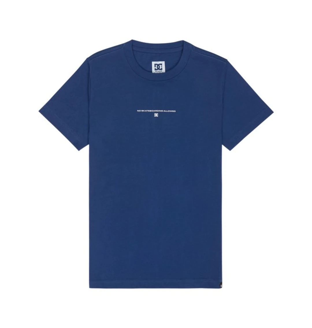 No Skateboarding - T-Shirt à manches courtes Bleu Garçon 8-16 ans