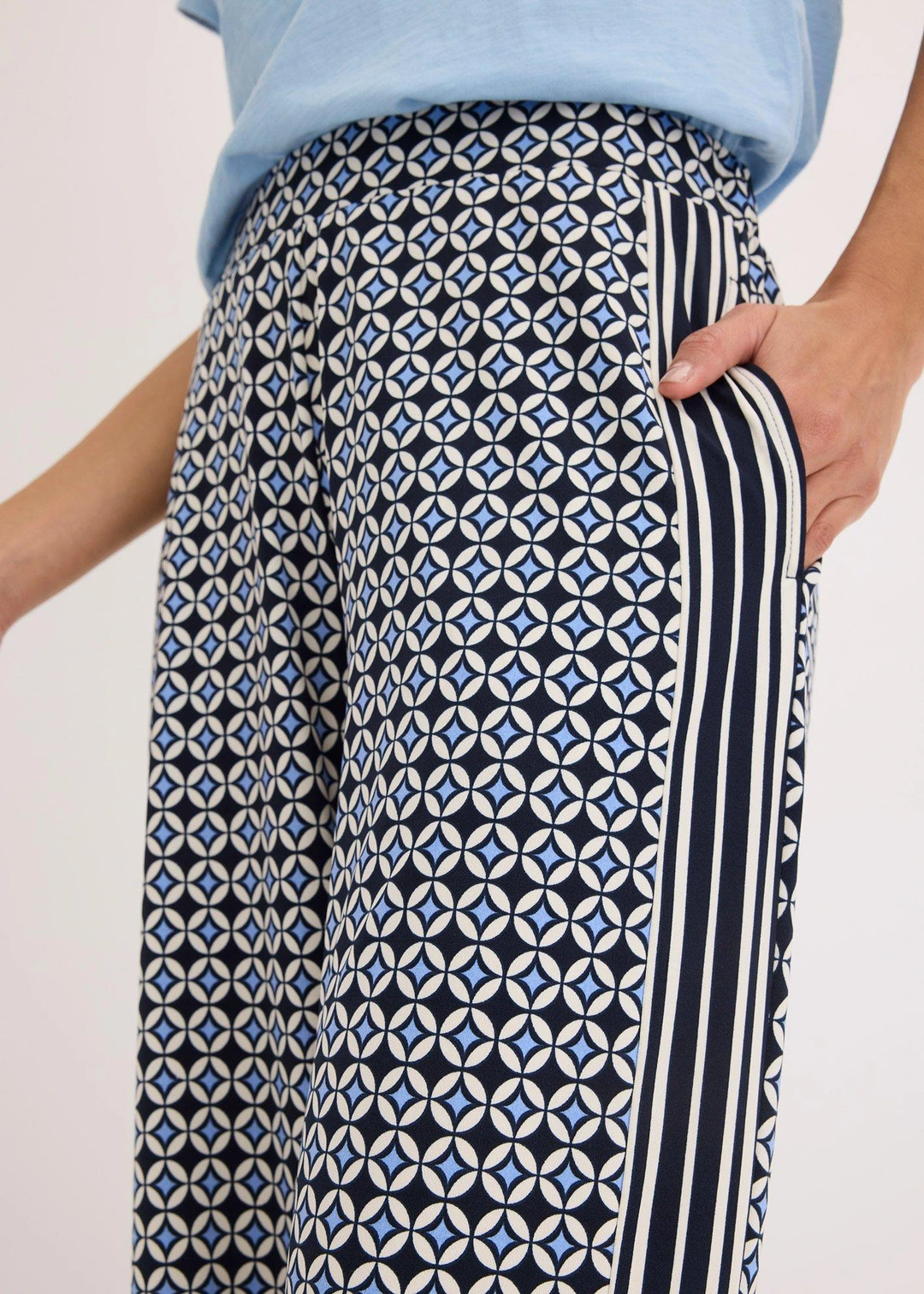 Pantalon en jersey au motif minimaliste - 3