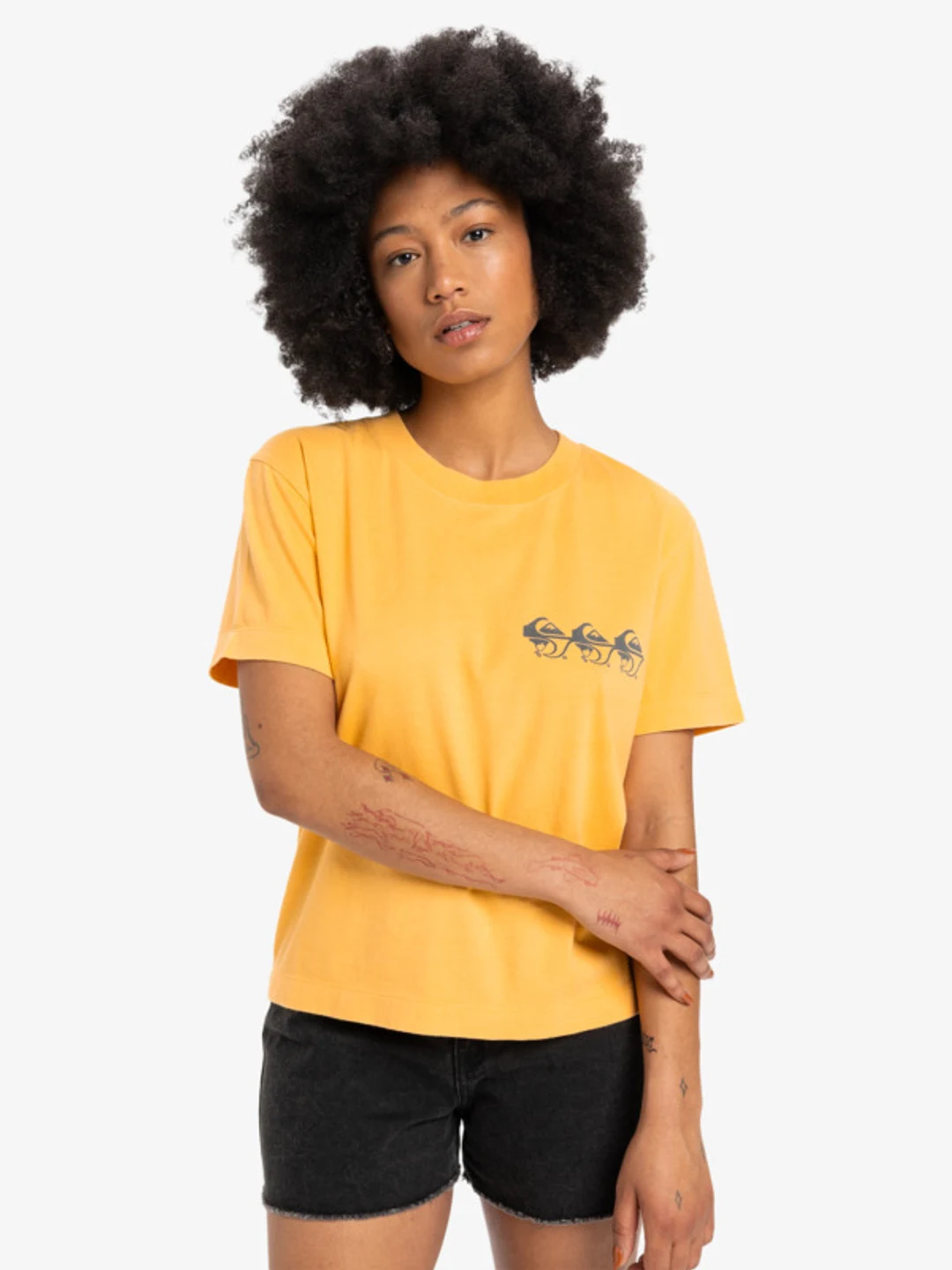 Standard - T-Shirt à manches courtes pour Femme Violet