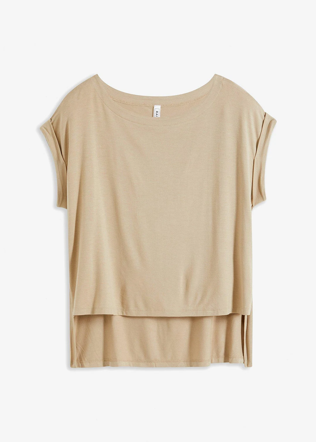 T-shirt oversize en viscose fluide