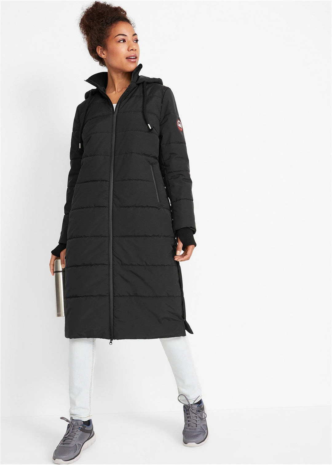Longue doudoune outdoor, déperlante