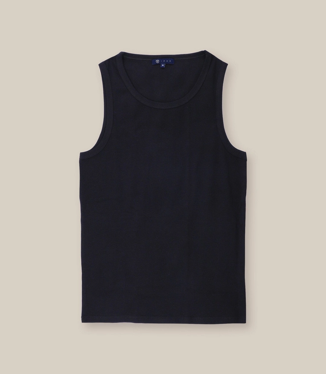 IZAC - T-shirt col rond basique noir
