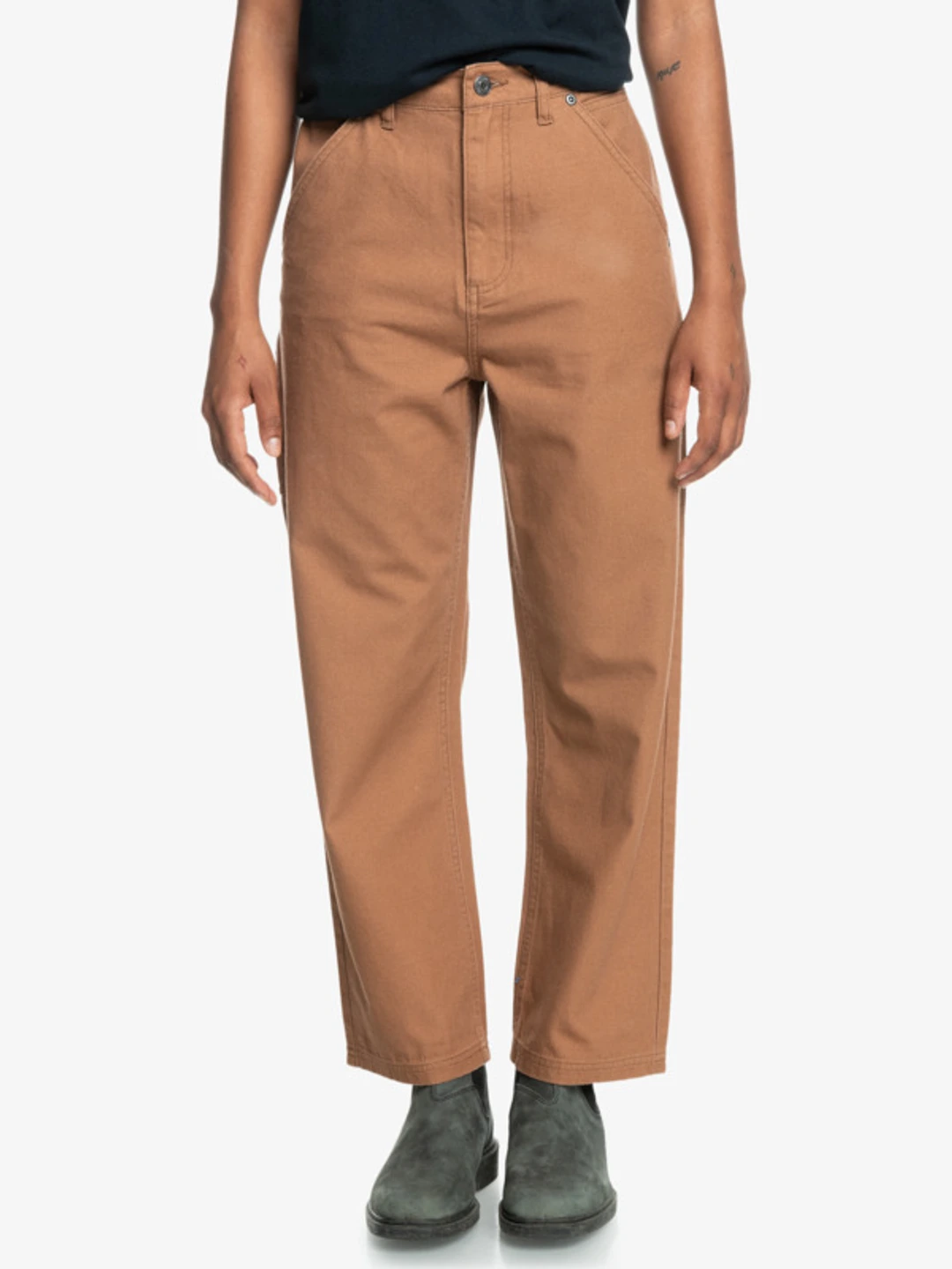 UNI - Pantalon workwear pour femme Marron