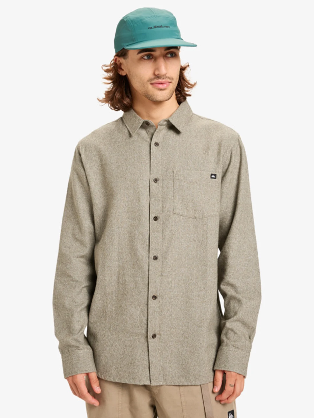 Motherfly Heather - Chemise manches longues pour Homme Marron