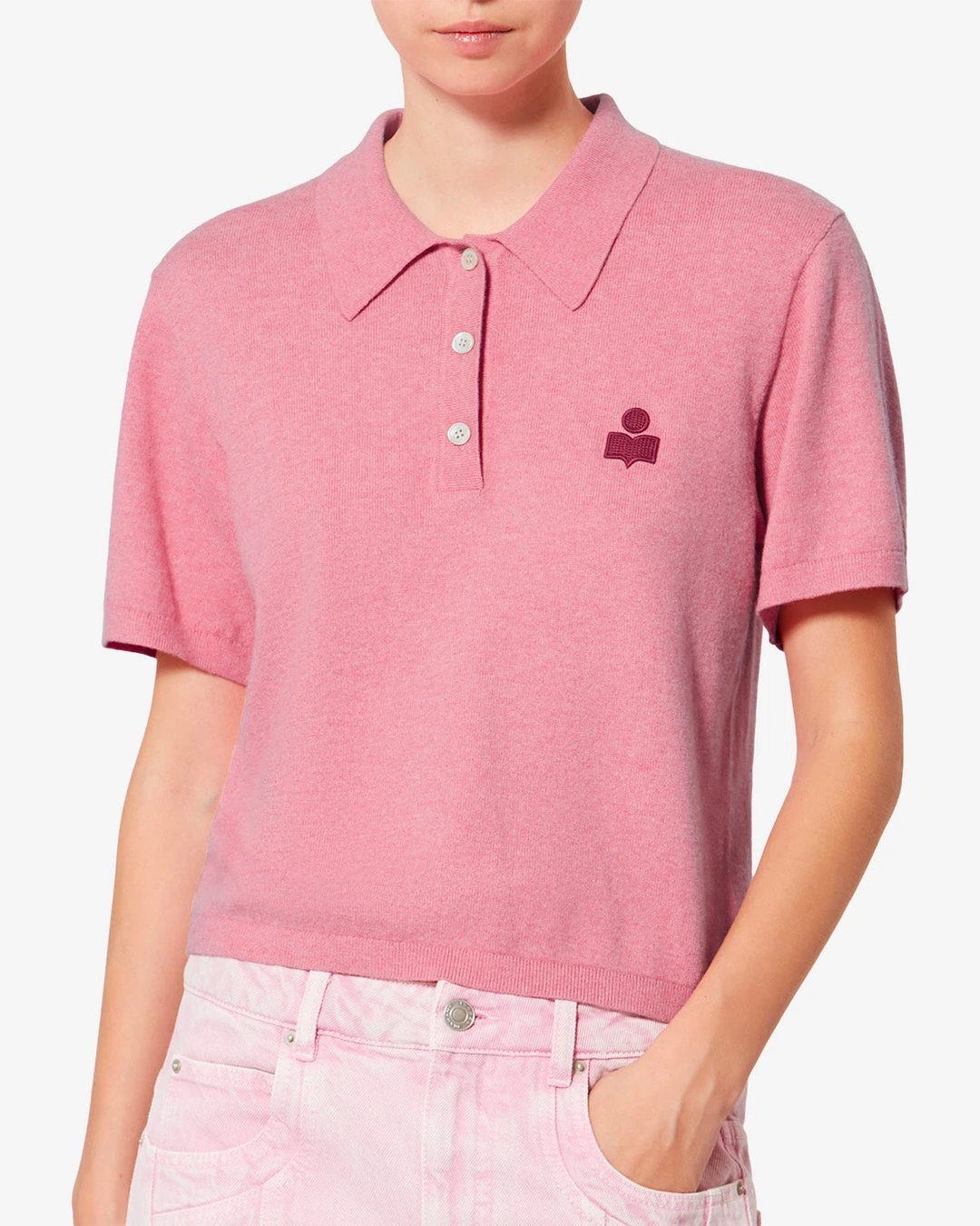 Polo Althea - Femme - Bubblegum-granita - Taille 42 - Marant Étoile - 5
