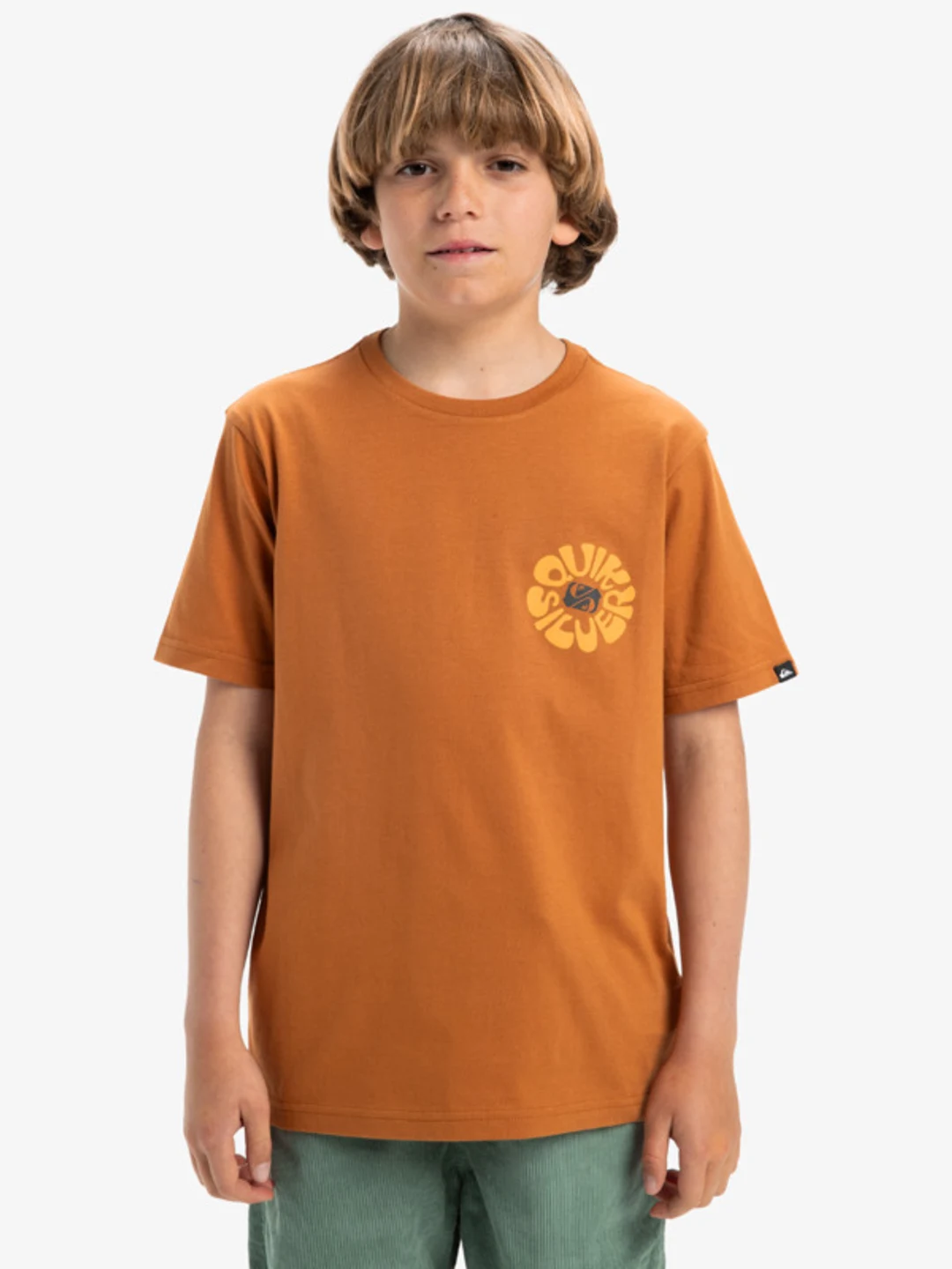 Evo Road End - T-shirt à manches courtes pour Garçon 8-16 Marron