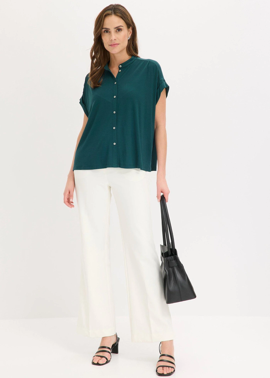 Chemisier doux en jersey viscose - 2