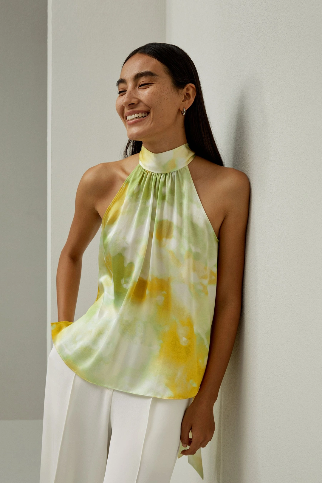 LILYSILK Top Soie Femme Coupe Classique Pure Soie S'Accorde Avec N'Importe Quelle Tenue Visions D'Été Xl