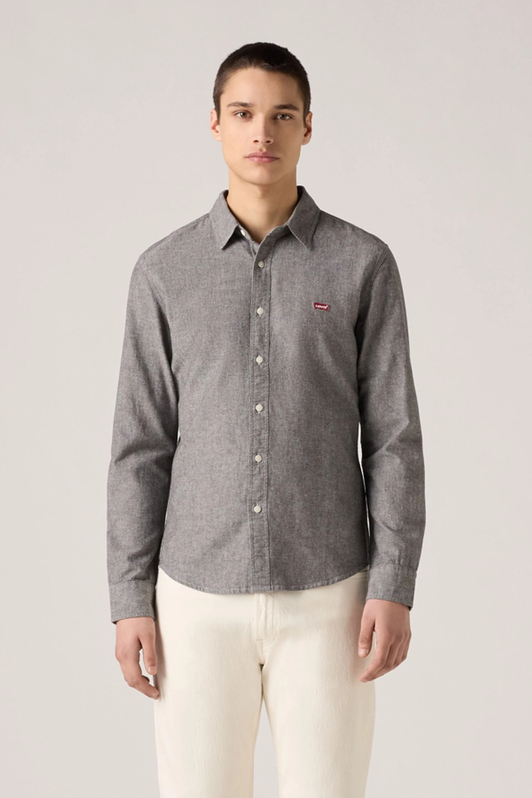 Levi's Chemise Battery Slim Housemark - Homme - Bleu / Naval Academy - XS - 2