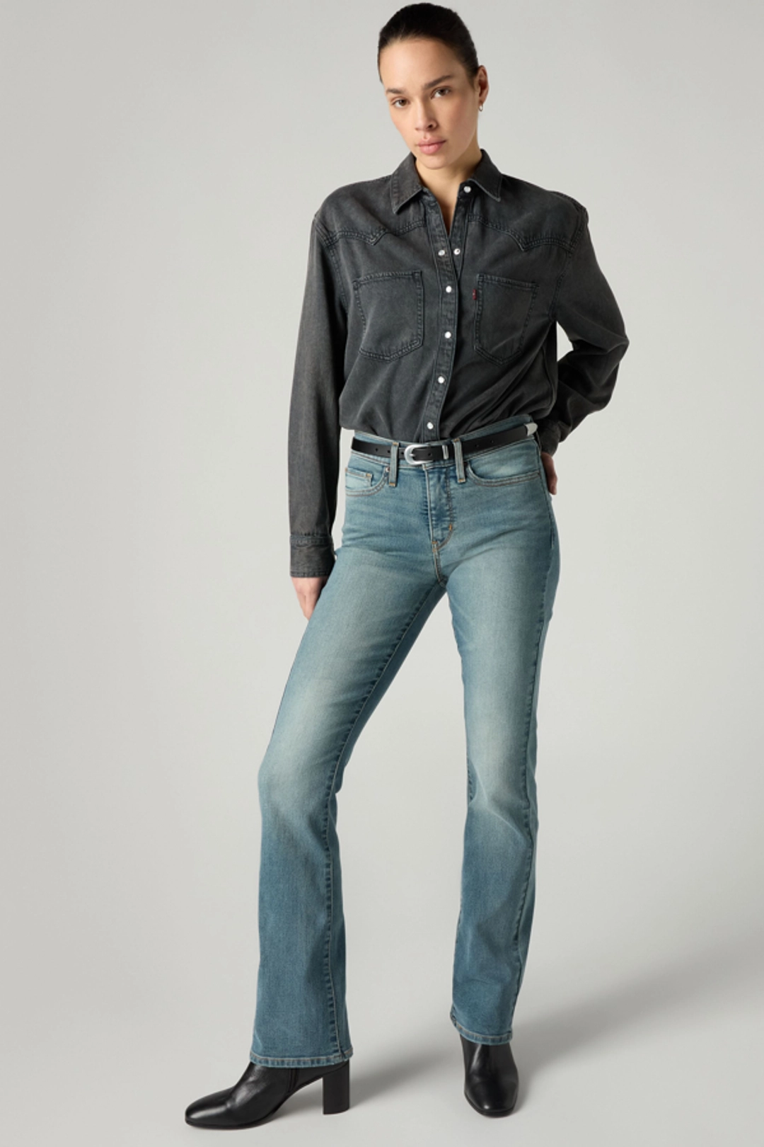 Levi's Jean 315 Galbant Bootcut - Femme - Bleu / Up And Away - 33X32