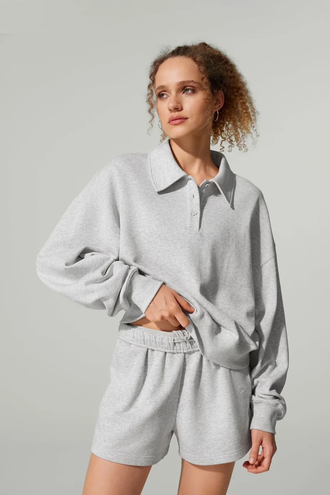 LILYSILK Polo Sweat Heirloom '89 Noir L - SILKERRY Doux, Respirant et Élégant pour Femme