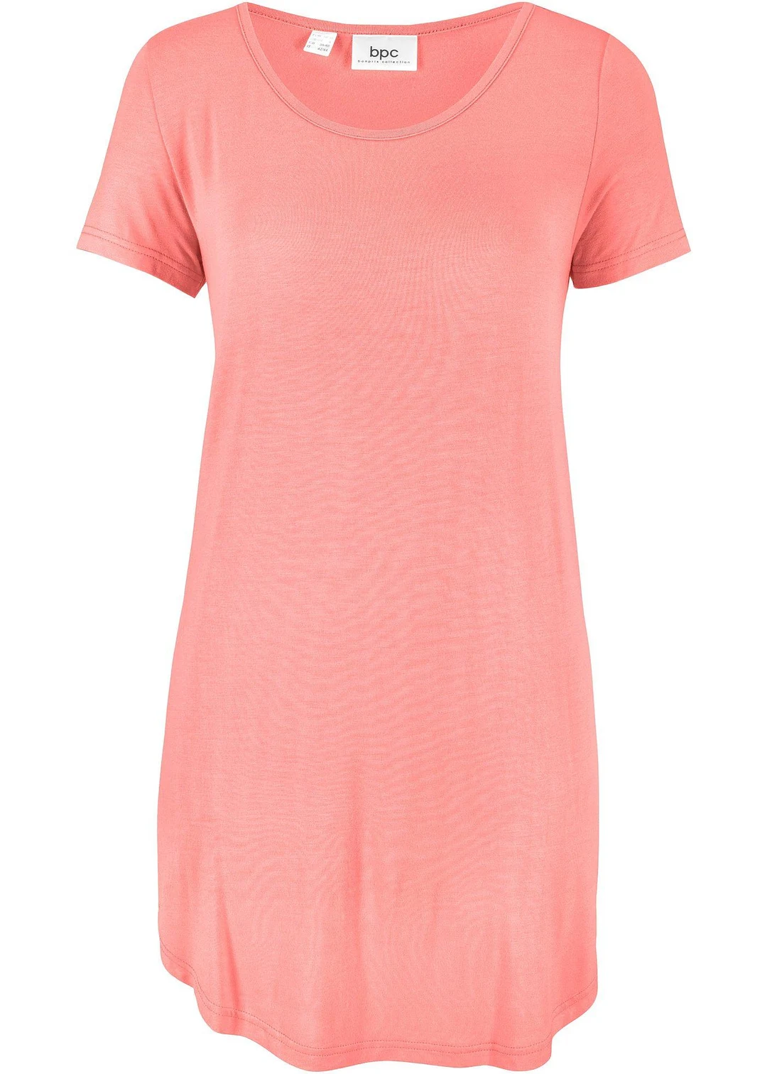 T-shirt long en viscose douce