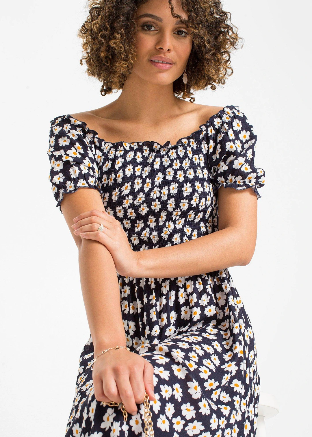 Robe midi 100% viscose - 3