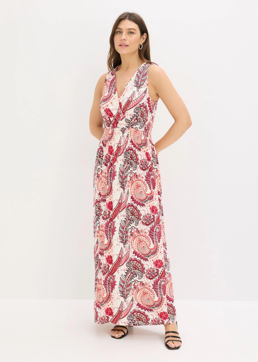 Robe longue en viscose douce et extensible - 2