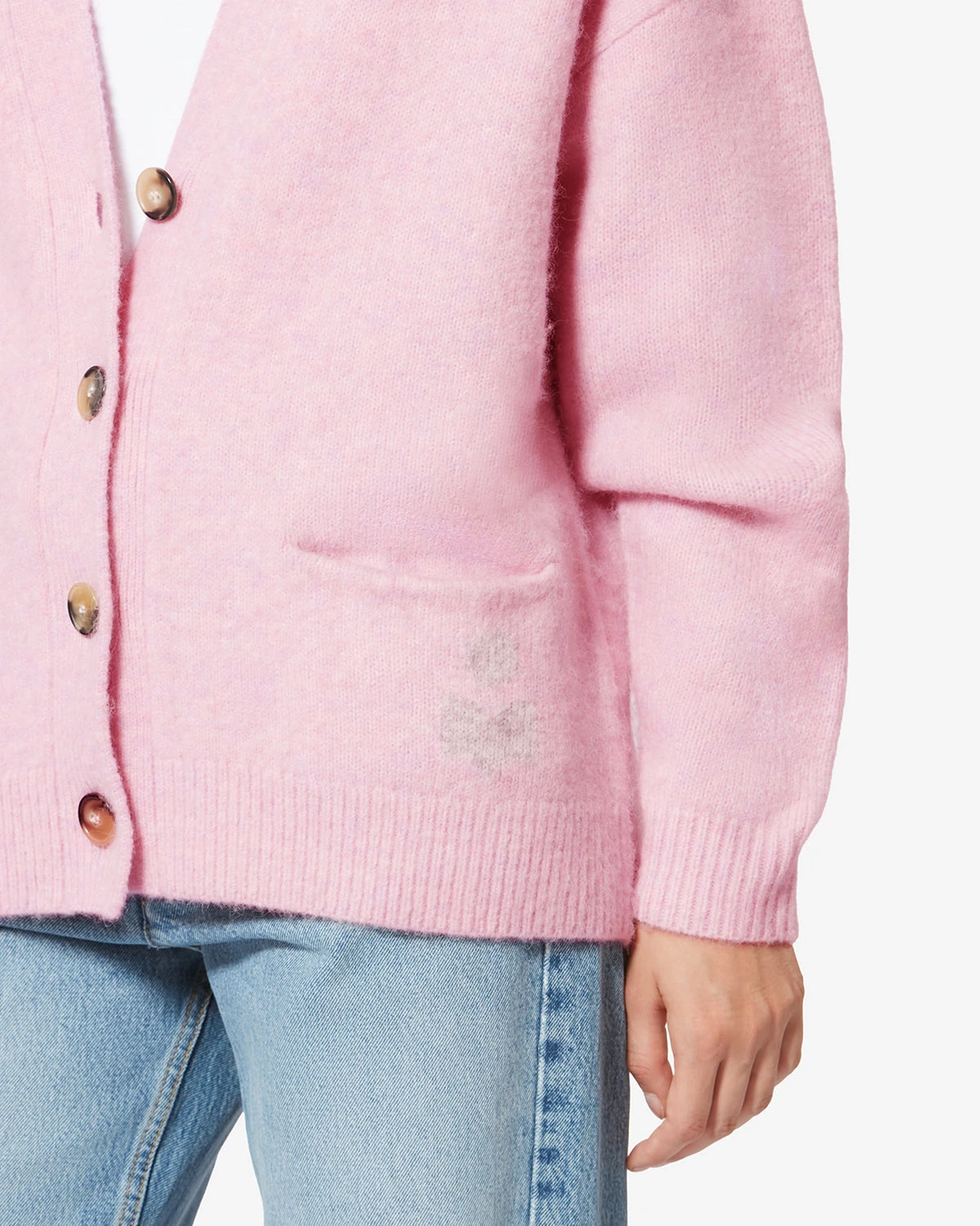 Cardigan Eborah - Femme - Rouge - Taille 40 - Marant Étoile - 2